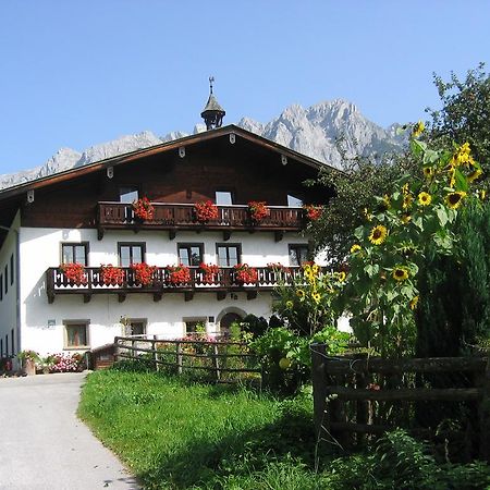 Bio-Bauernhof Rettenbachgut Werfen Exteriér fotografie