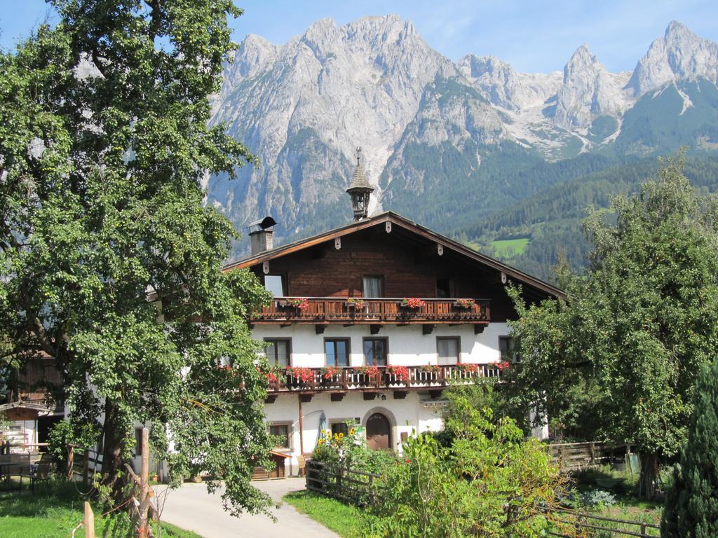 Bio-Bauernhof Rettenbachgut Werfen Exteriér fotografie