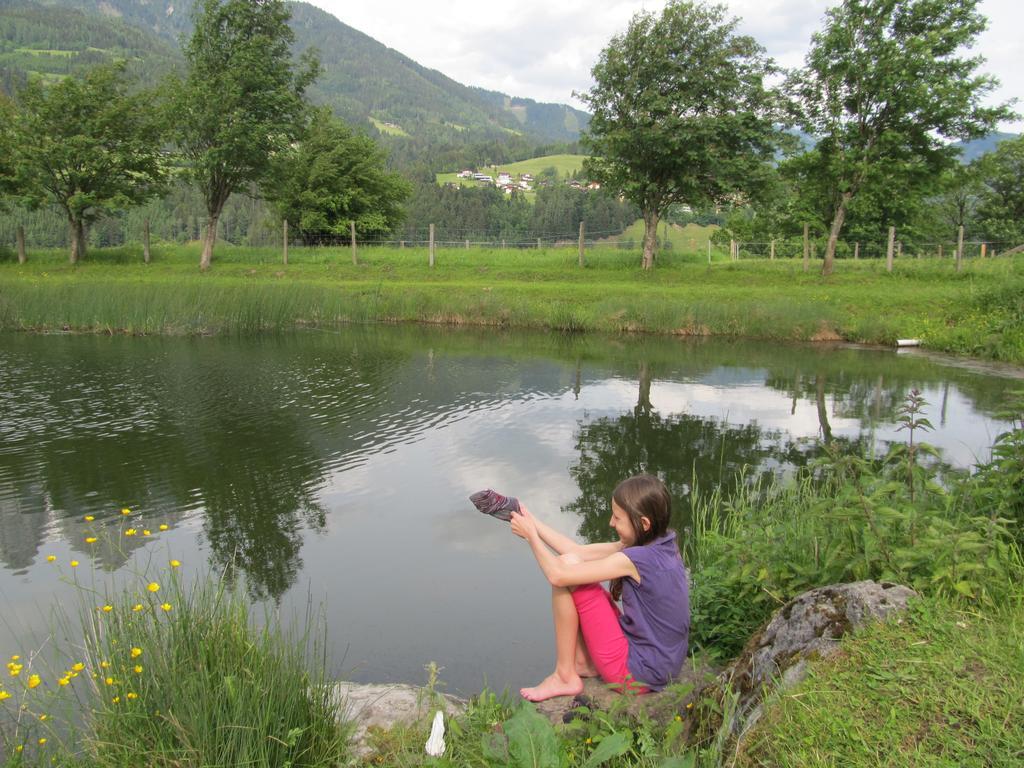 Bio-Bauernhof Rettenbachgut Werfen Exteriér fotografie